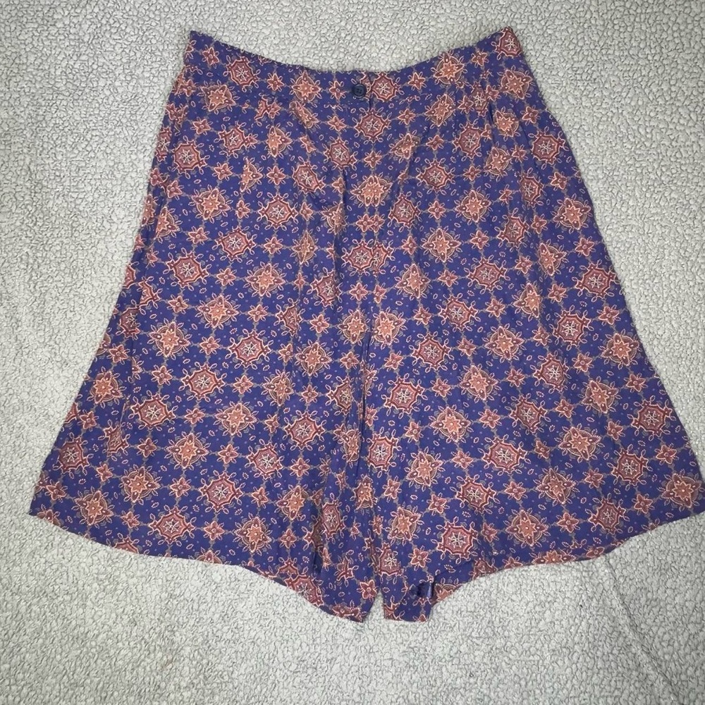 Liz Clairborne High Waist Short Stretchable Floral Womens Size 12